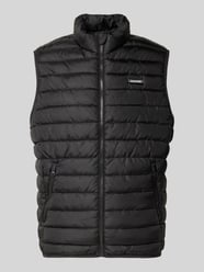 Steppweste mit Reißverschlusstaschen Modell 'ELVIS' von JACK & JONES - 2