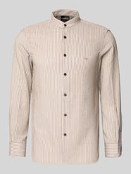 Freizeithemd mit Knopfleiste von Emporio Armani Beige - 7
