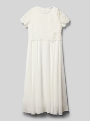 Regular fit jurk met kant van Weise - 47