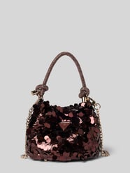 Handtasche mit Label-Detail von Guess Bordeaux - 44