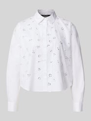 Regular Fit Bluse mit Pailletten von Armani Exchange - 16