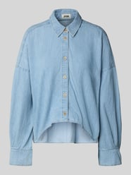 Relaxed Fit Jeansbluse Modell 'OSHIA' von Drykorn - 7