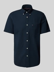 Regular Fit Kurzarmhemd aus Seersucker-Baumwolle von Tommy Hilfiger - 11
