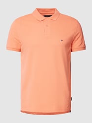 Poloshirt mit Label-Detail von Tommy Hilfiger Orange - 38