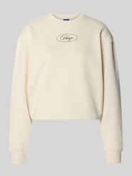 Bluza o kroju regular fit z czystej bawełny model 'DAMASWEE_B_1' od HUGO Blue - 8