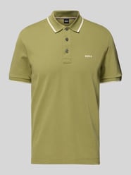 Regular Fit Poloshirt mit Label-Print Modell 'Parlay' von BOSS - 8