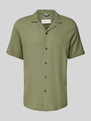 Relaxed fit vrijetijdsoverhemd van een mix van viscose en linnen van Tom Tailor Denim - 29