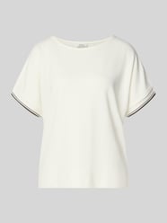 T-shirt van viscosemix met ronde hals model 'Giprep' van OPUS - 22
