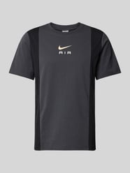 T-Shirt mit Label-Print von Nike Grün - 8
