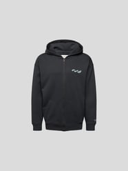 Sweatjacke mit Statement-Print von Preach Grau / Schwarz - 12
