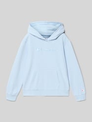 Bluza z kapturem z mieszanki bawełny z wyhaftowanym logo od Champion - 6