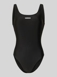 Strój kąpielowy z nadrukiem z logo marki od adidas Sportswear - 46