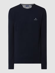 Pullover van katoen van Gant Blauw / turquoise - 44