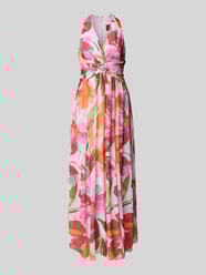 Maxi-jurk met V-hals en tailleband van Adrianna Papell - 25