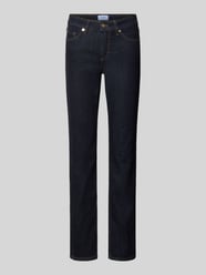 Jeansy o kroju slim fit z mieszanki bawełny model 'PIPER LONG' od CAMBIO - 11