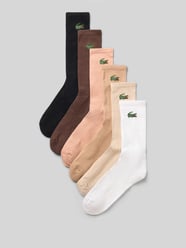Socken aus Baumwoll-Mix im 6er-Pack von Lacoste Beige - 3