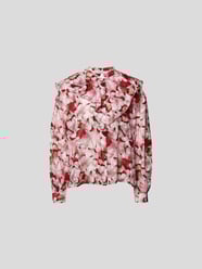 Hemdbluse mit floralem Muster von Iro Rosa - 4