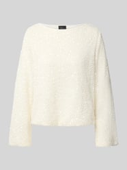 Pullover mit Allover-Paillettenstruktur von s.Oliver BLACK LABEL - 1