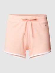 Sweatshorts met labelpatch van CHAMPION Oranje - 3