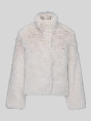 Modern Fit Webpelzjacke mit hohem Stehkragen von VERO MODA - 40