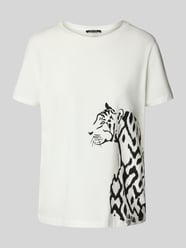 T-Shirt mit Motiv-Print und Rundhalsausschnitt von comma - 7