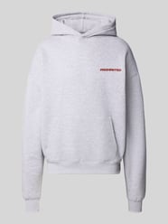 Relaxed Fit Hoodie aus Baumwoll-Mix mit Label-Detail von PROHIBITED - 3