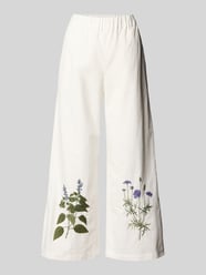 Wide Leg Stoffhose mit elastischem Bund Modell 'VOLANTE' von Weekend Max Mara - 15