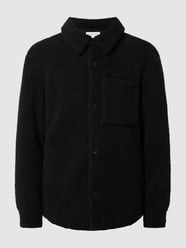 Hemdjacke aus Teddyfell von Tom Tailor Denim Schwarz - 17