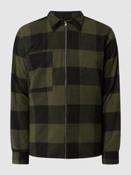 Loose Fit Hemdjacke mit Karomuster Modell 'Doller' von Selected Homme Grün - 35