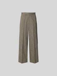 Wide Fit Stoffhose aus Viskose-Mix von WON HUNDRED - 38