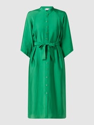 Blousejurk van satijn, model 'Luella' van Gestuz Groen - 11