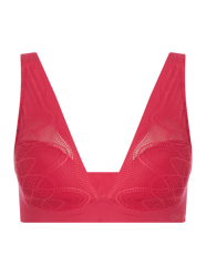Soft-beha van microvezel en kant  van DKNY Roze - 29