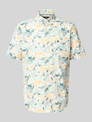 Koszula casualowa o kroju modern fit z kołnierzykiem typu button down od LERROS - 25