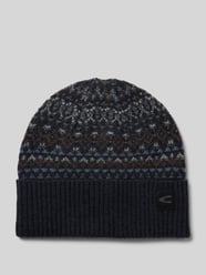 Beanie met labeldetail van camel active - 42