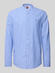 Regular fit vrijetijdsoverhemd van een mix van katoen en linnen van Tommy Jeans - 31