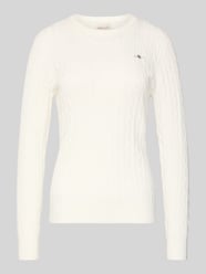 Strickpullover mit Label-Detail von GANT - 46