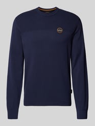 Sweter z dzianiny z wyhaftowanym logo model ‘DERRI’ od Napapijri - 41