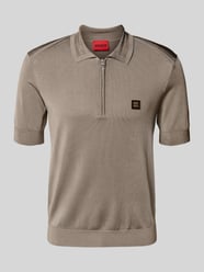 regular fit poloshirt van viscosemix model 'SAYFONG-4' van HUGO - 37