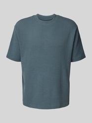 T-Shirt mit geripptem Rundhalsausschnitt von MCNEAL - 30