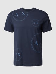T-Shirt mit Rundhalsausschnitt von ARMANI EXCHANGE Blau / Türkis - 5