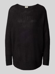 Gebreide pullover met ronde hals, model 'Eretta' van Fransa - 10