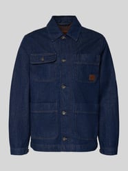 Kurtka jeansowa o kroju regular fit z czystej bawełny model 'WORK' od GANT - 31