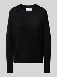 Sweter z dodatkiem wełny z alpaki model ‘Lulu’ od Selected Femme - 40