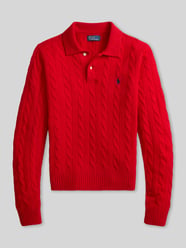 Regular Fit Poloshirt aus Woll-Mix mit Kaschmir-Anteil von Polo Ralph Lauren - 45