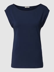 T-Shirt mit U-Boot-Ausschnitt von Esprit Blau - 18