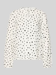 Bluzka z długim rękawem o kroju regular fit z czystej wiskozy od Tom Tailor Denim - 9