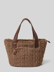 Tote bag met imitatiebont van Liu Jo White - 26