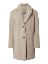 Mantel aus Teddyfell von WHITE LABEL Beige - 33