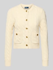 Cardigan aus Lanawolle-Kaschmir-Mix mit Zopfmuster von Polo Ralph Lauren - 31