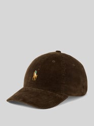 Czapka z daszkiem z wyhaftowanym logo od Polo Ralph Lauren - 9